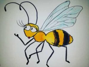 Bee Drawing
