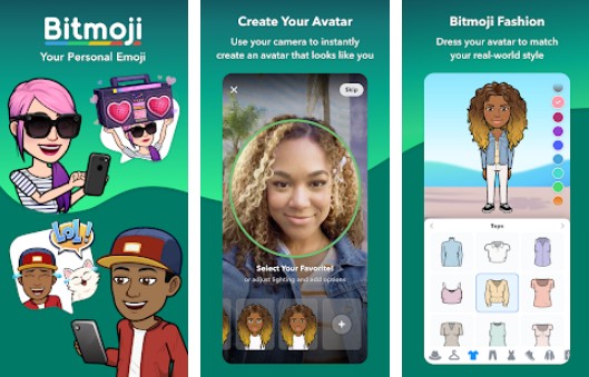 bitmoji avatar creator