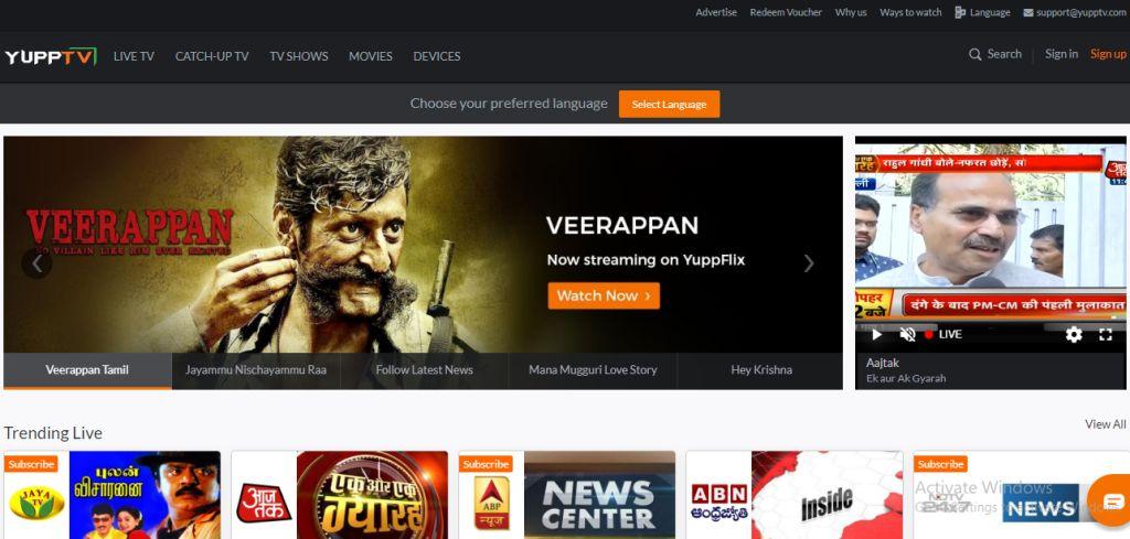 stream tv online free
