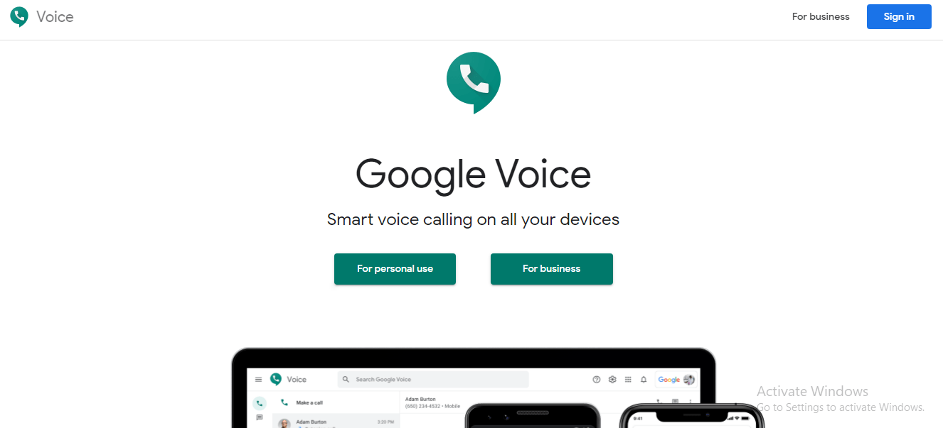 free virtual phone number