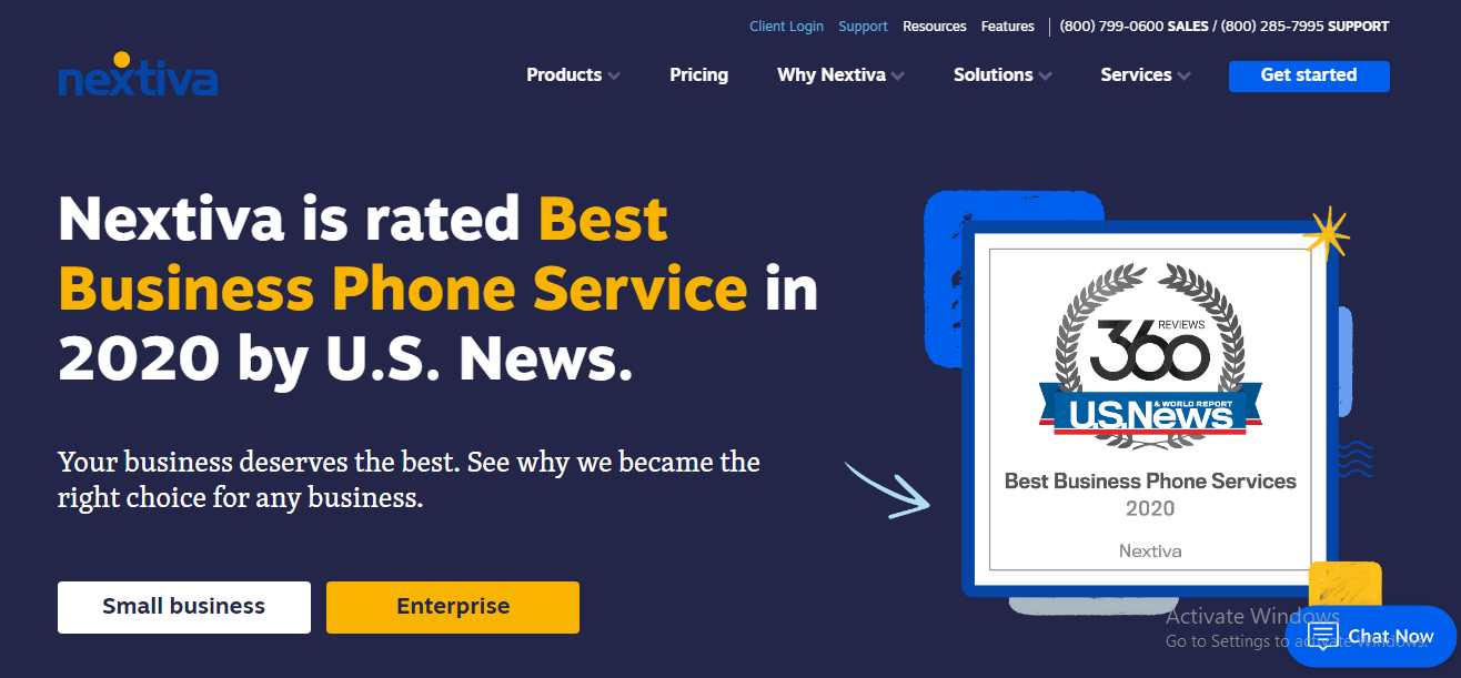 business phone number app