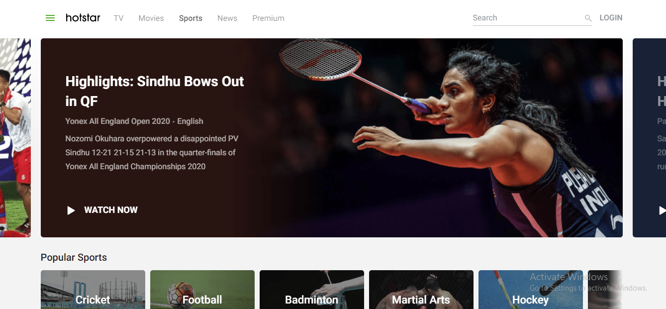 free sports streaming sites