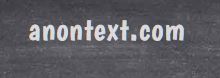 anonymous texting app