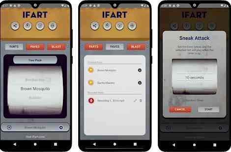 	 Fart Sounds Prank App