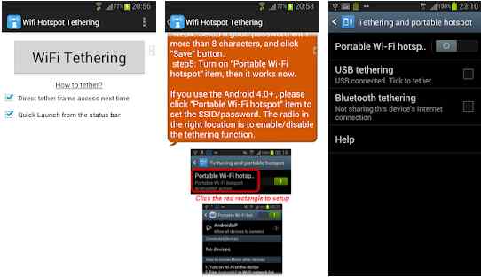 WiFi Tethering
