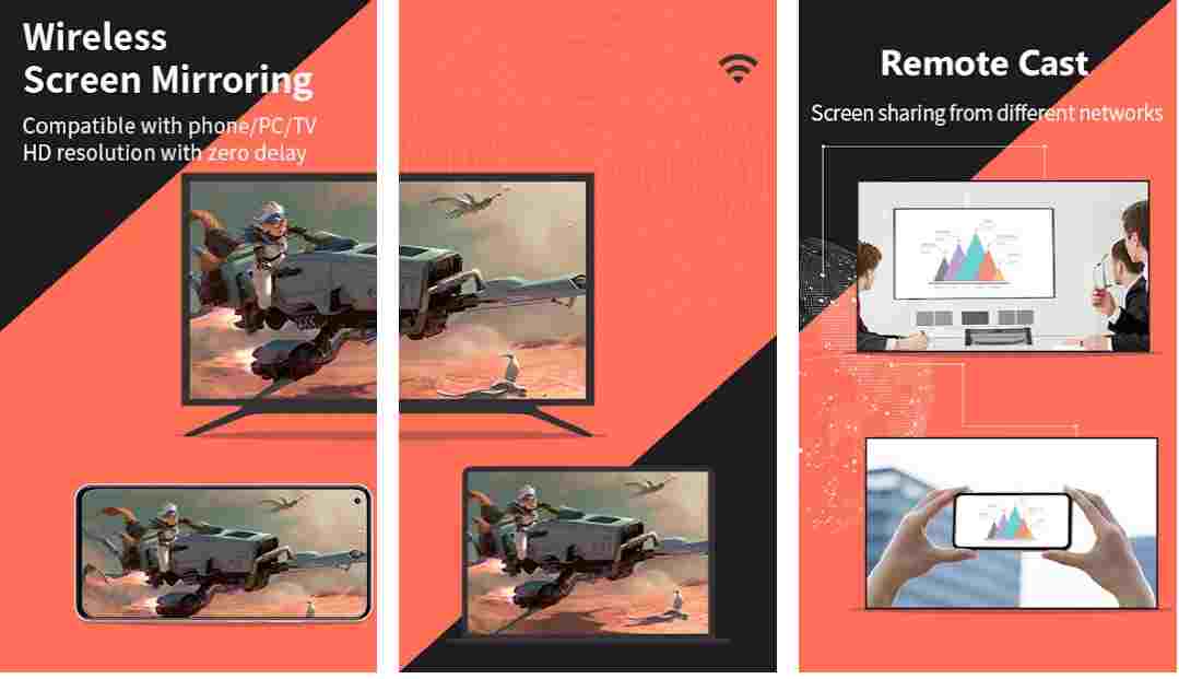 screen mirroring apps for android