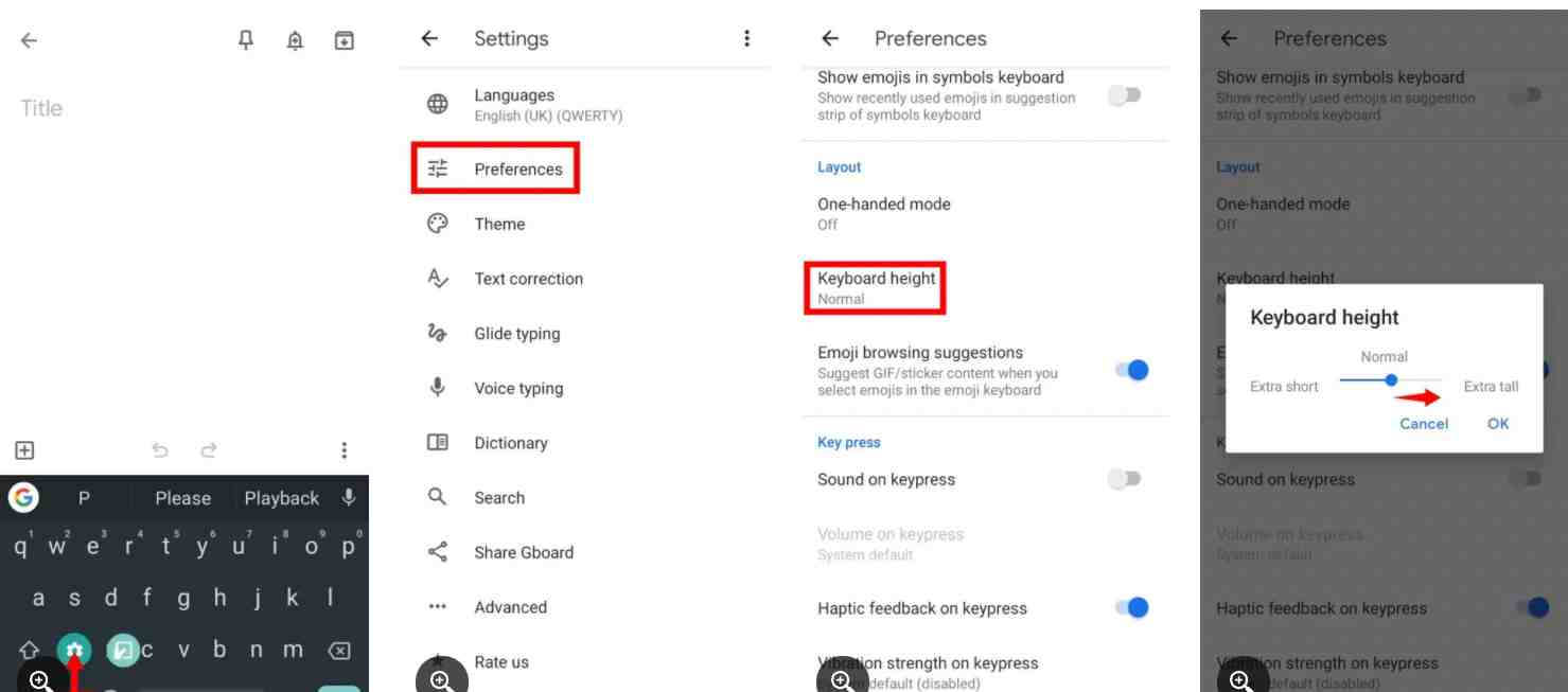 large key keyboards for android