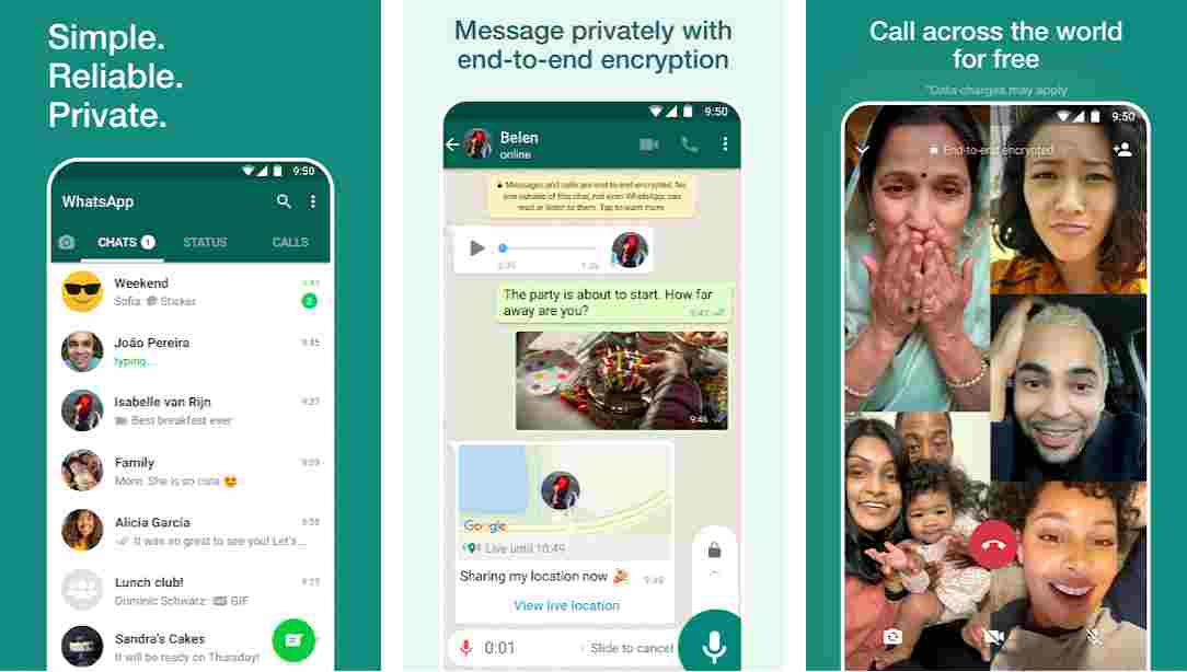 text via wifi android