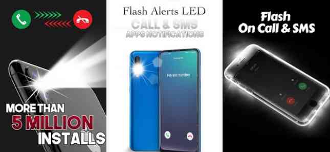 flashlight notification android