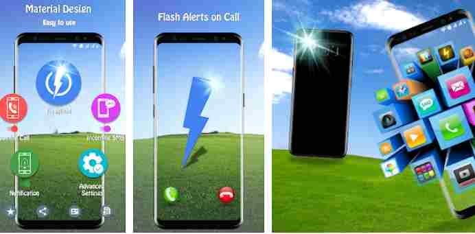 flashlight notification app for android