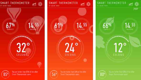 temperature app android