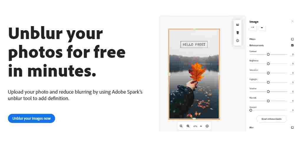 unblur your photos