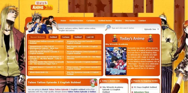 watch cartoon anime