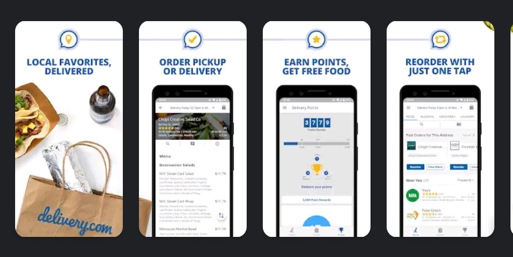 delivery that takes cash