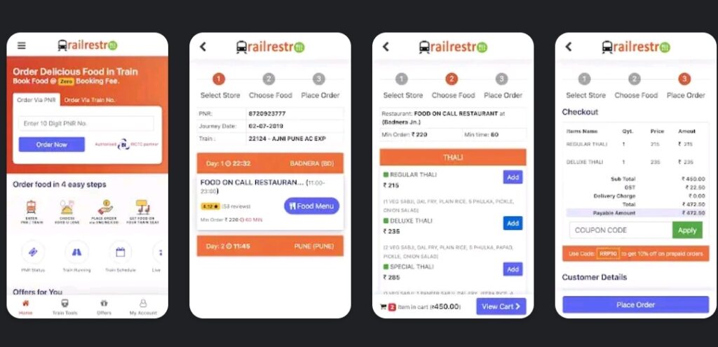 food delivery that accepts cash