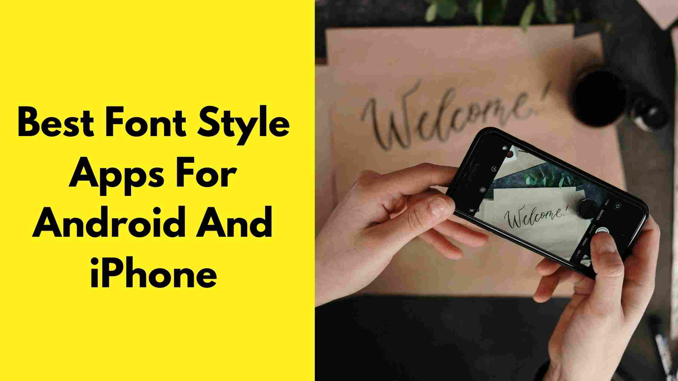 font style apps