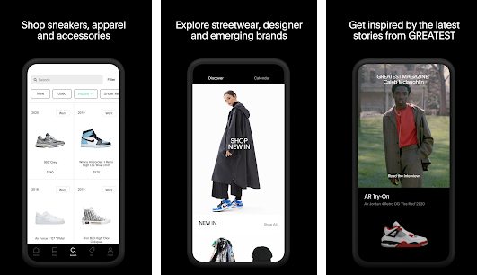 shoe buying app