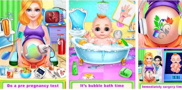 baby delivering games