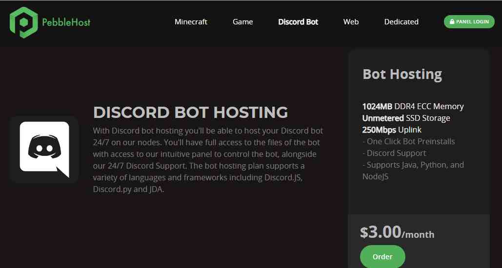 discord bot hosting