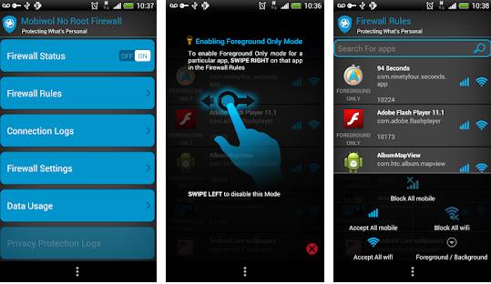 firewall protection for android