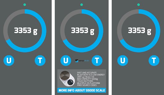 digital scale app for iphone