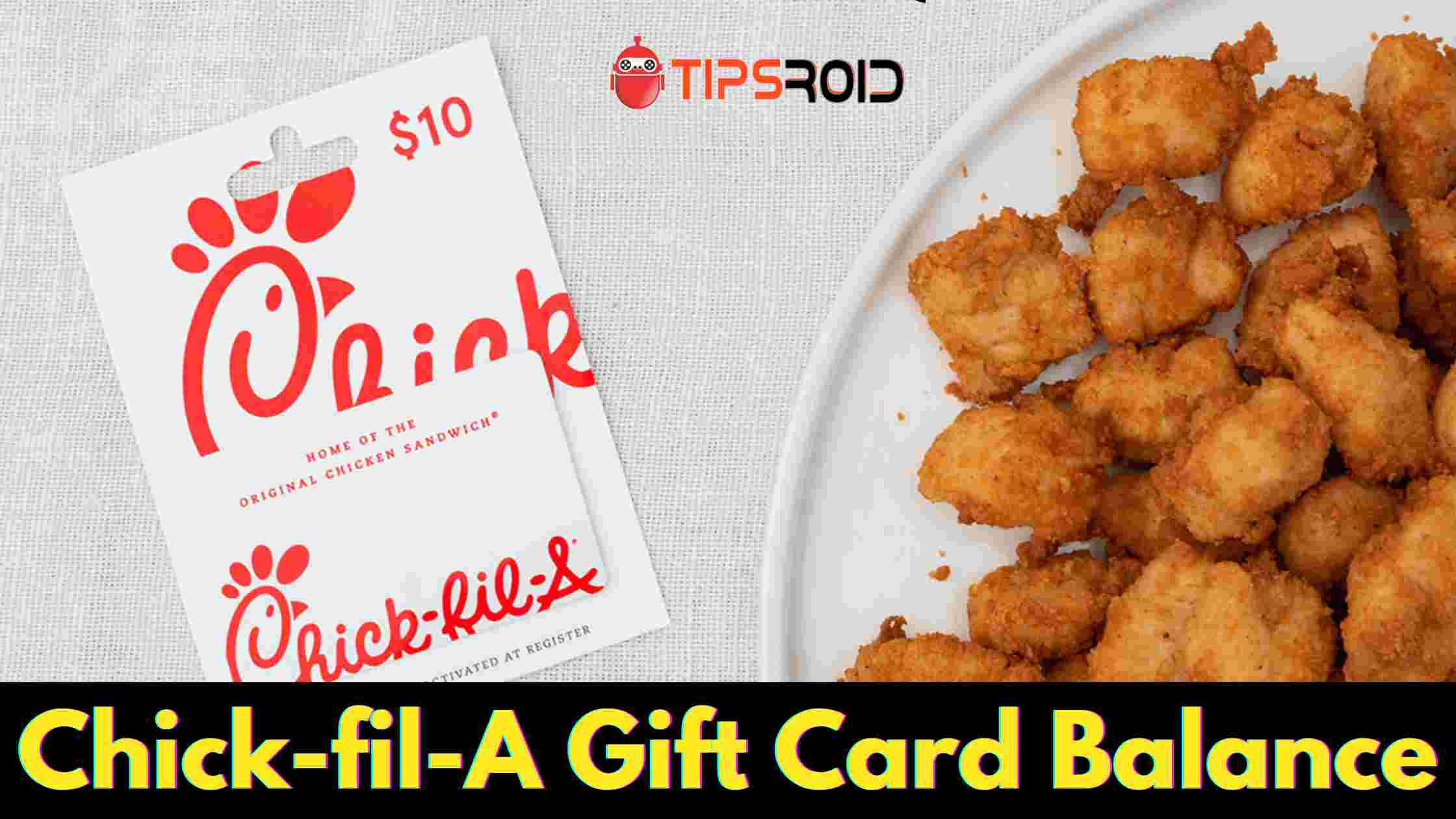 Chick-fil-A Gift Card Balance