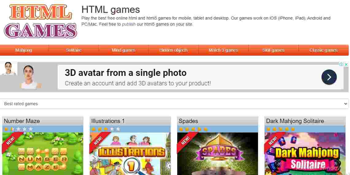 unblocked website games