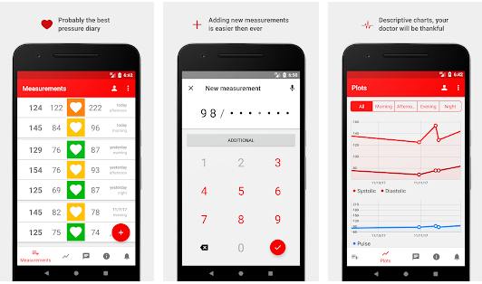 blood pressure check app