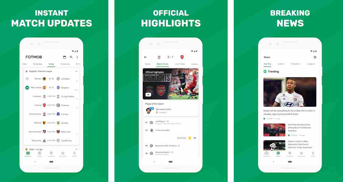 football live mobile