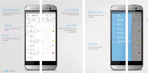 free blood pressure app