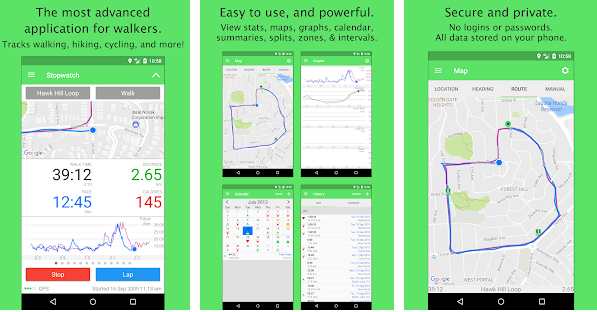 free walking tracker app