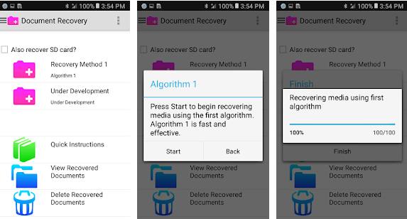 video recovery app for android
