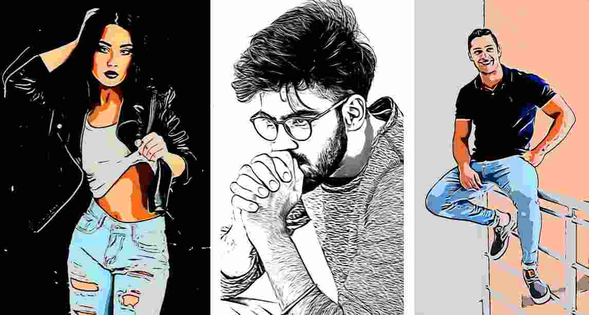 caricature app for android