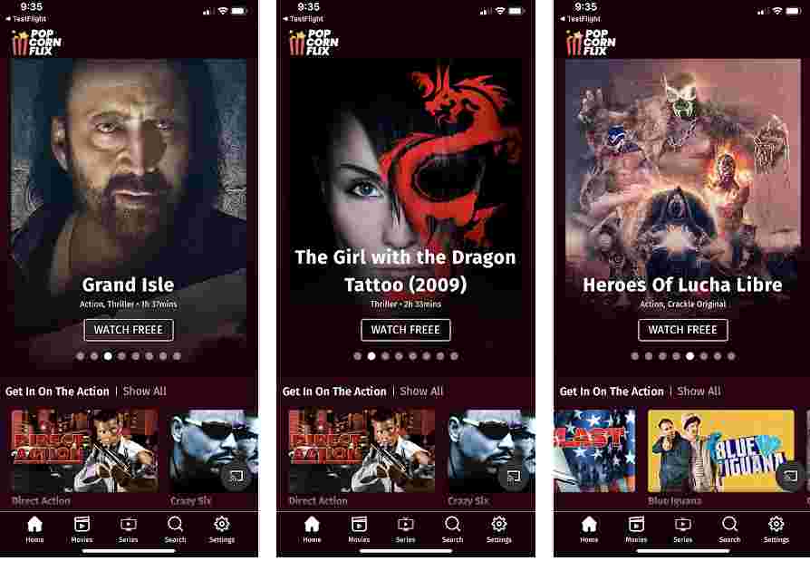 free tv show apps