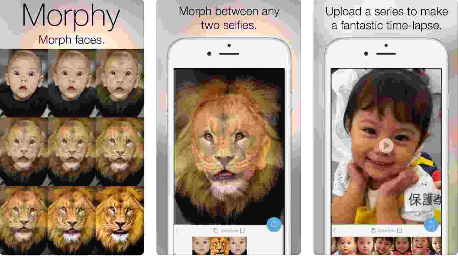 morph faces together