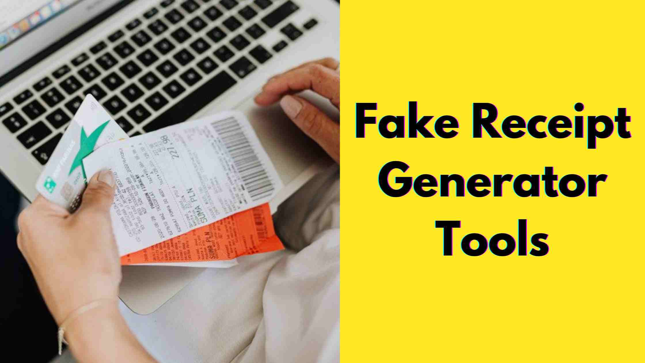 how to make a reciept