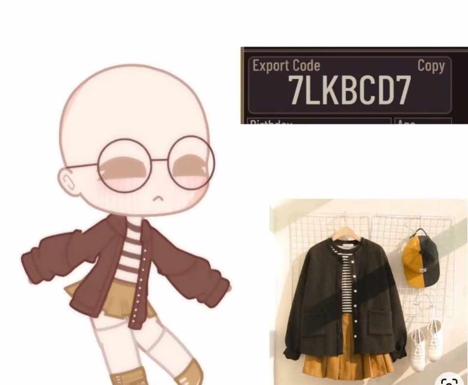 gacha club outfits codes