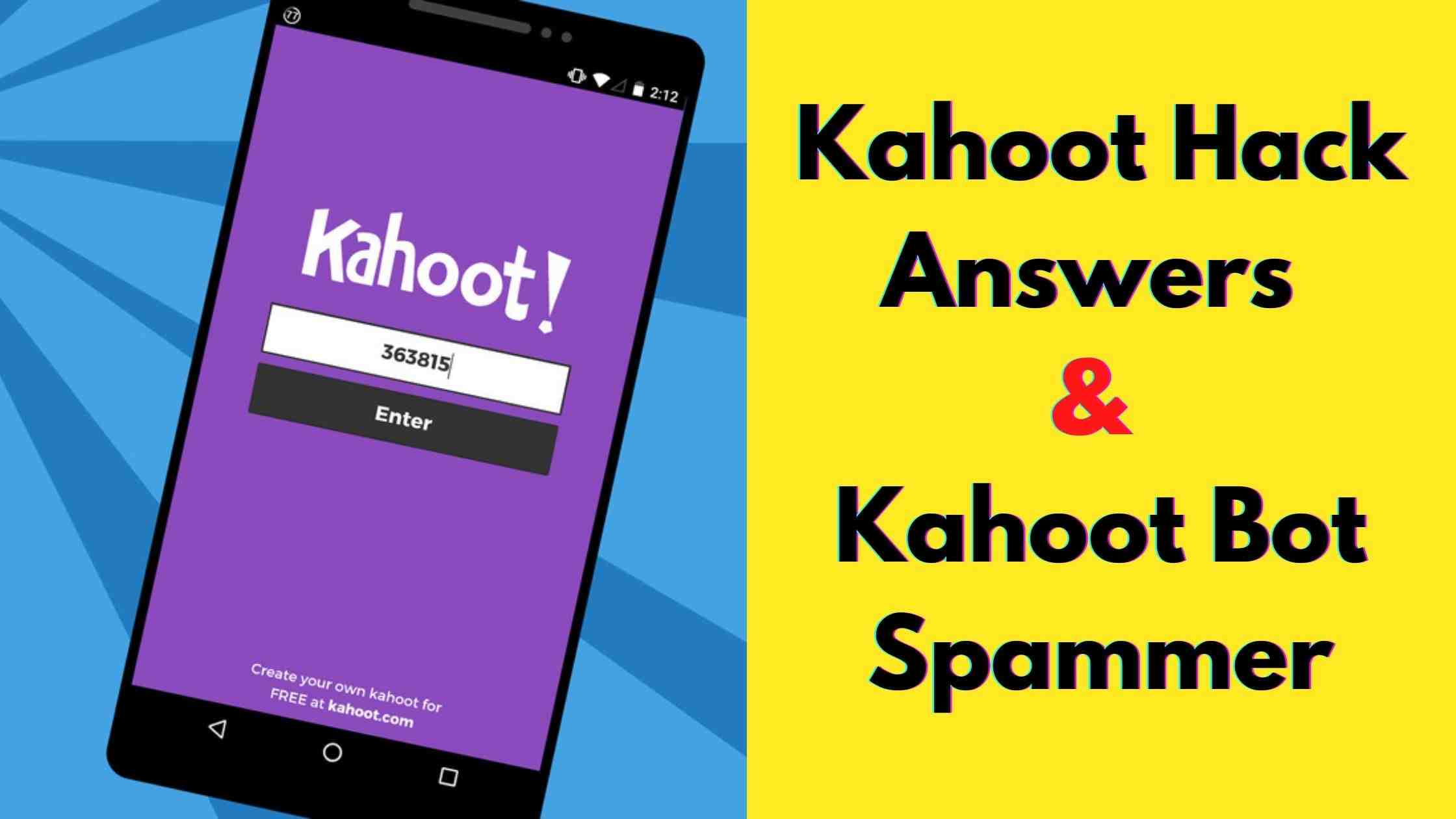 kahoot hack