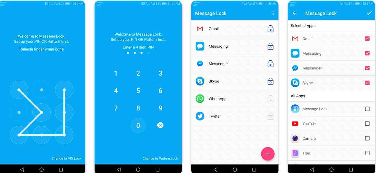SMS Lock Apps
