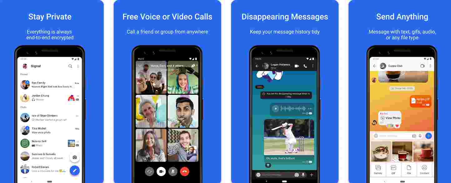 SMS lock app
