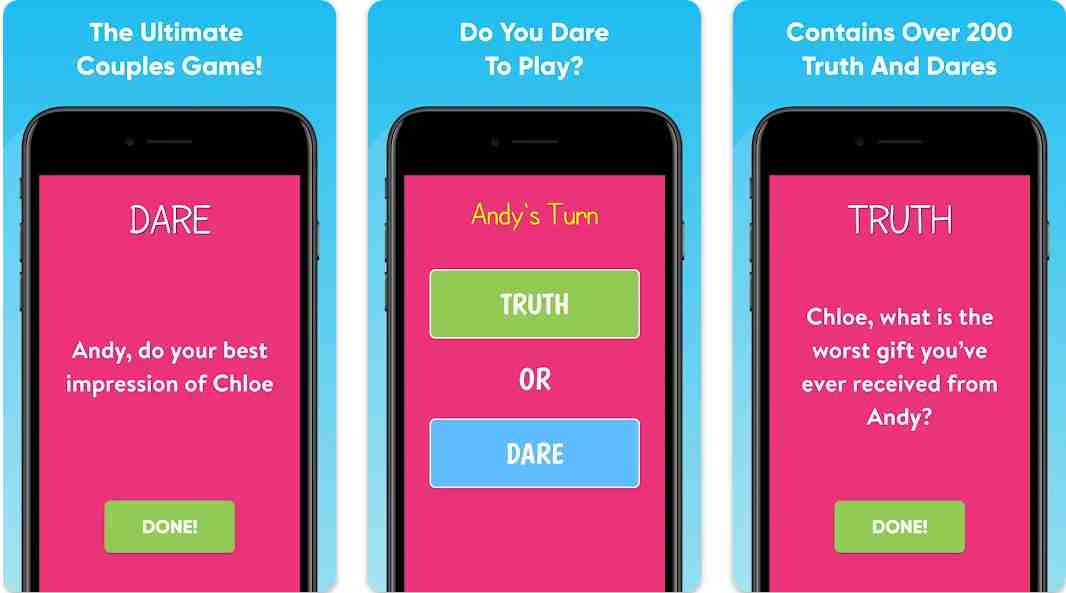Couples Truth Or Dare