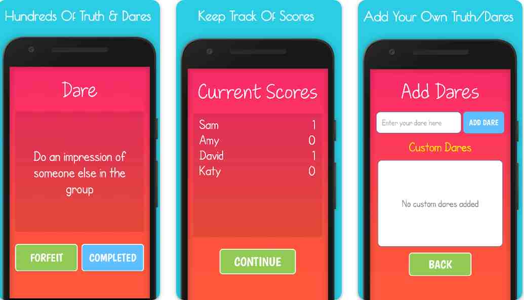 truth or dare apps