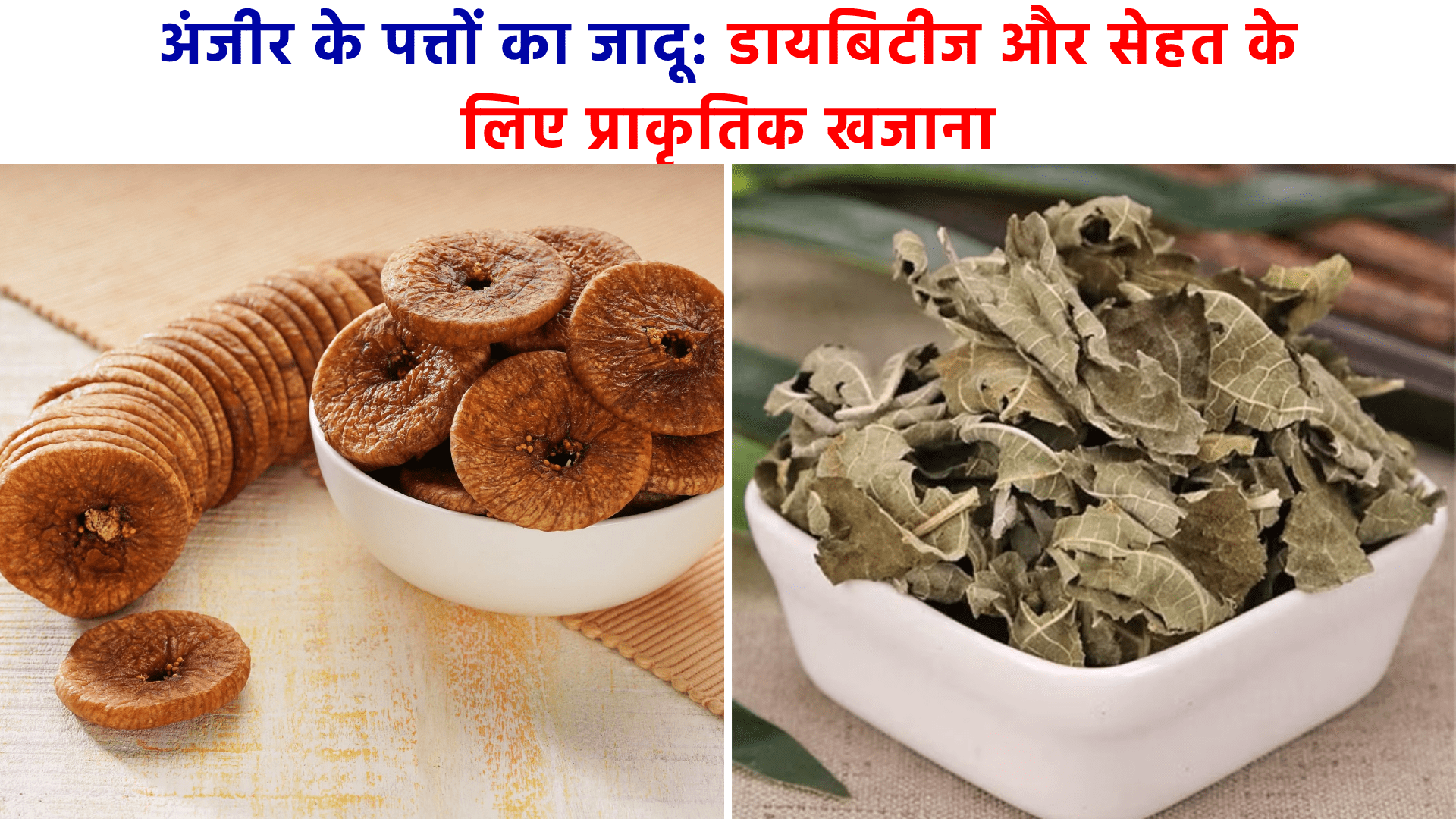 अंजीर के पत्तों का जादू: डायबिटीज और सेहत के लिए प्राकृतिक खजाना